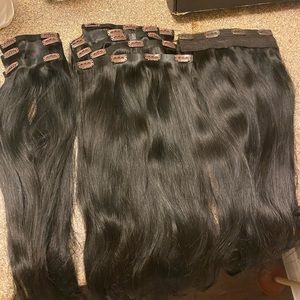 Irresistible Me clip ins human hair virgin hair